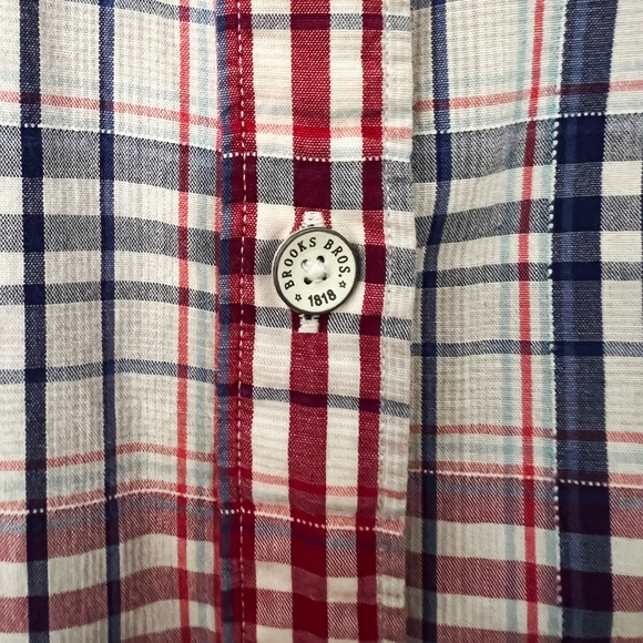 Classic Fit Plaid Shirt - Picture 4 of 5